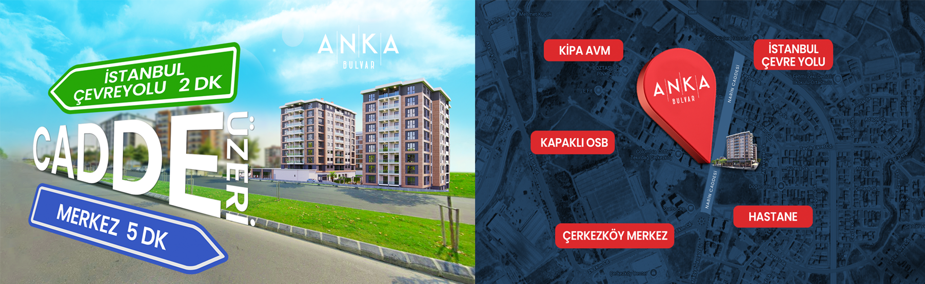 Anka Bulvar Harita Konumu